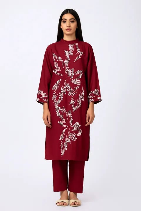 Flora printed 2pc